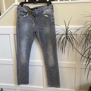 Skinny Gray Hyper Stretch Jeans